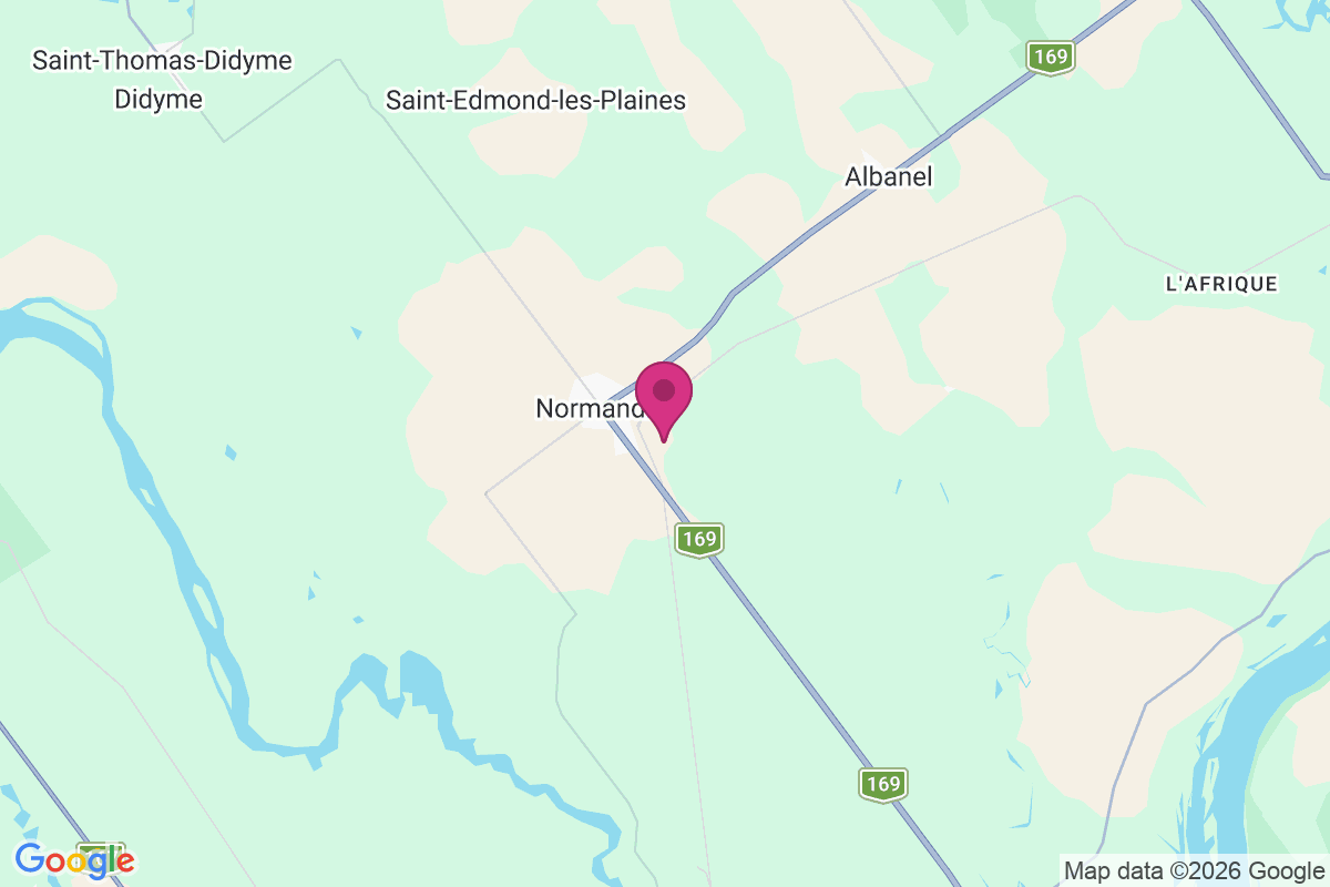 Carte de Normandin