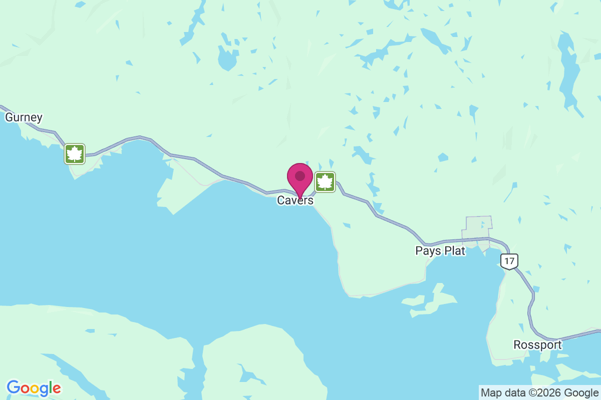 Carte de Cavers