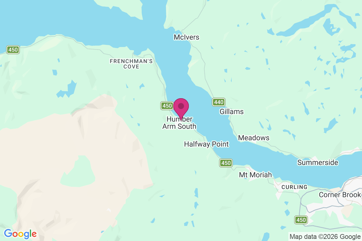 Carte de Frenchmans Cove Boi