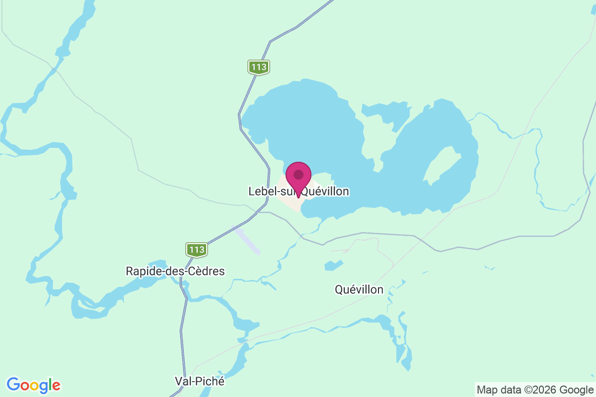 Carte de Lebel-Sur-Quévillon