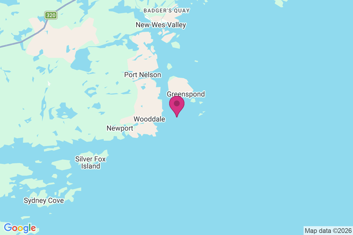 Carte de Greenspond