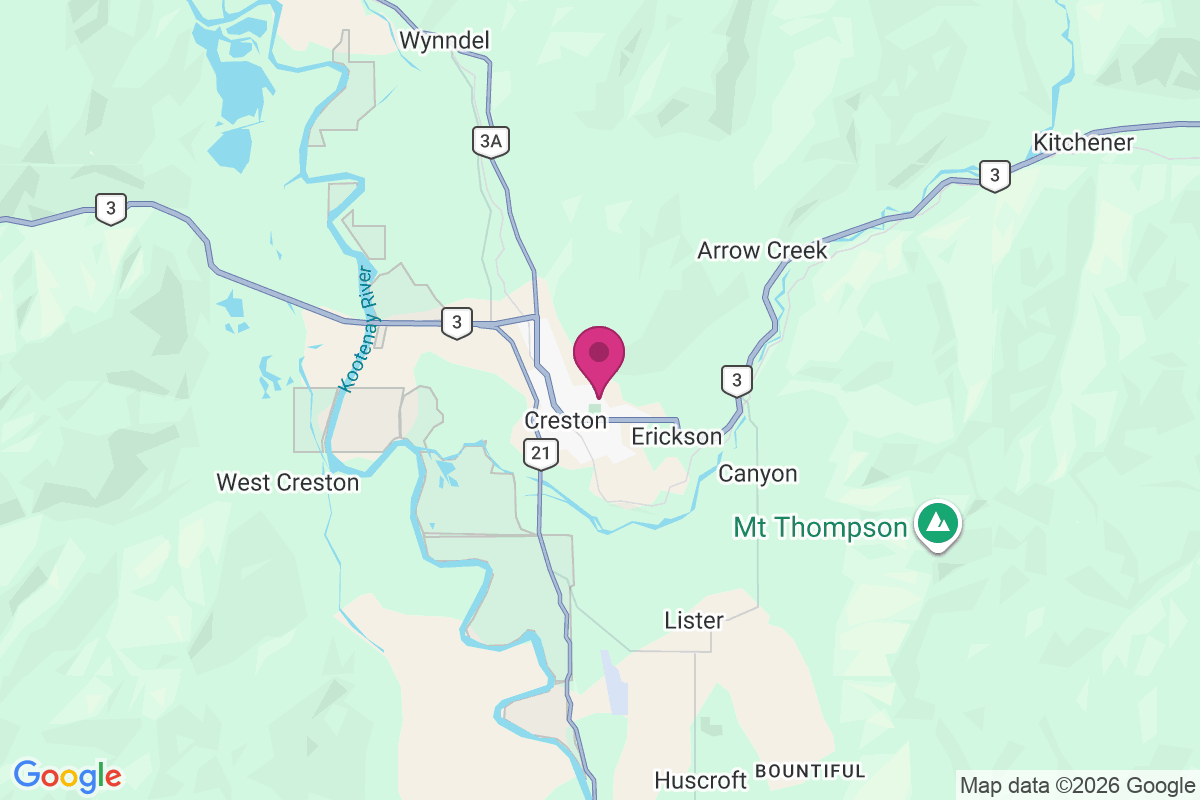Carte de Creston