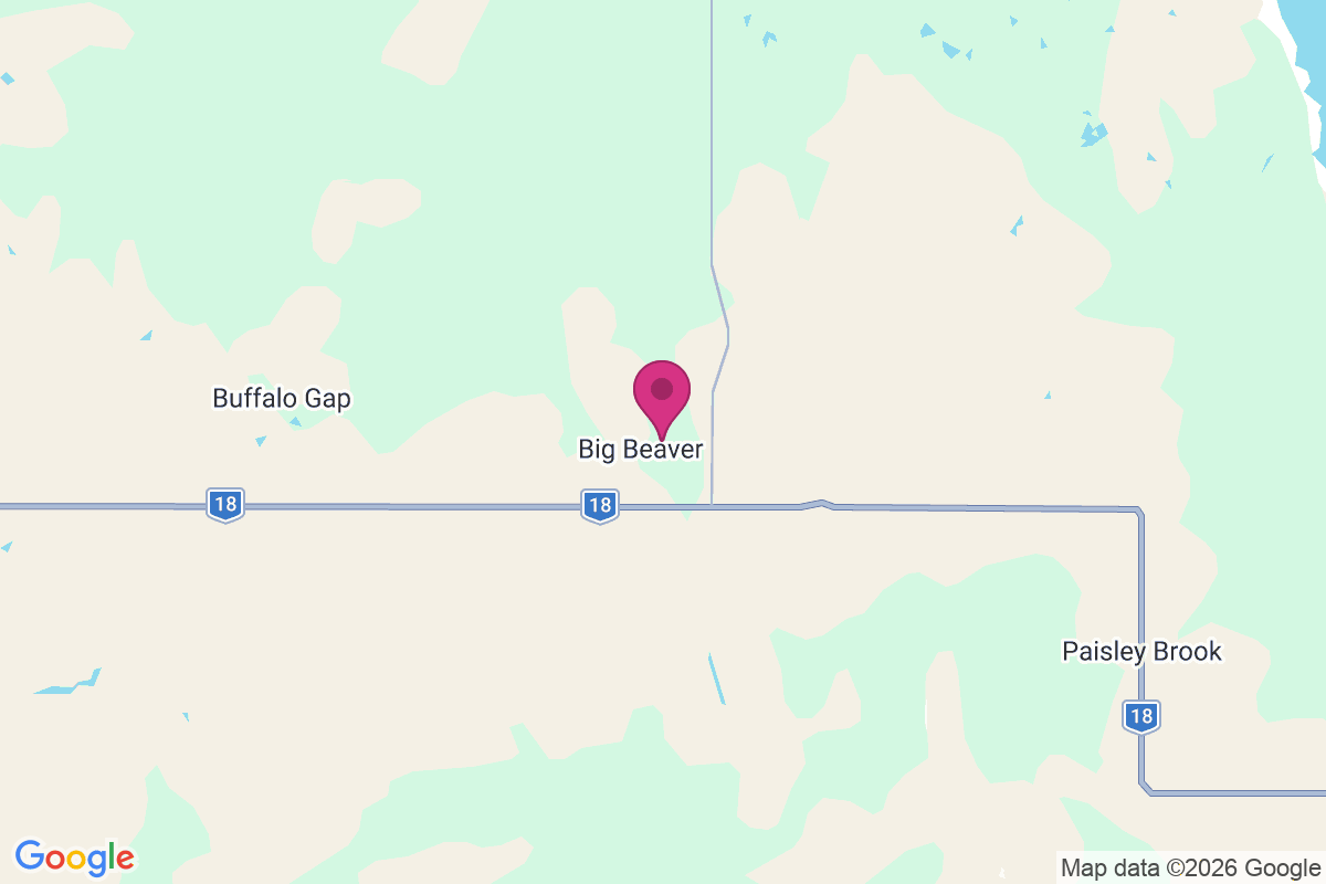 Carte de Big Beaver