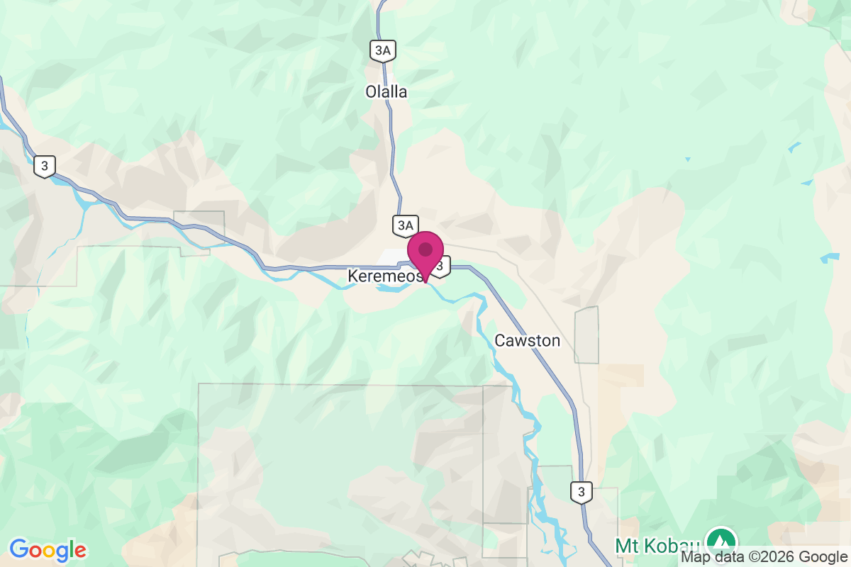 Carte de Keremeos