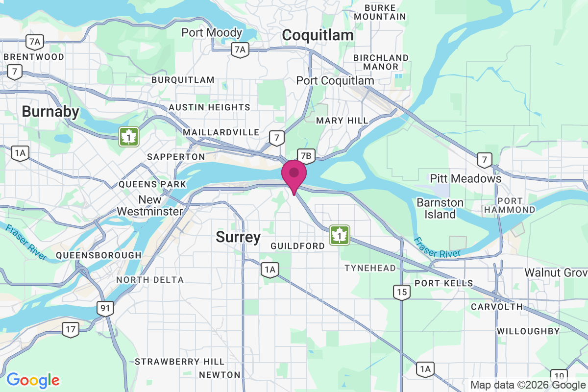 Carte de Port Mann