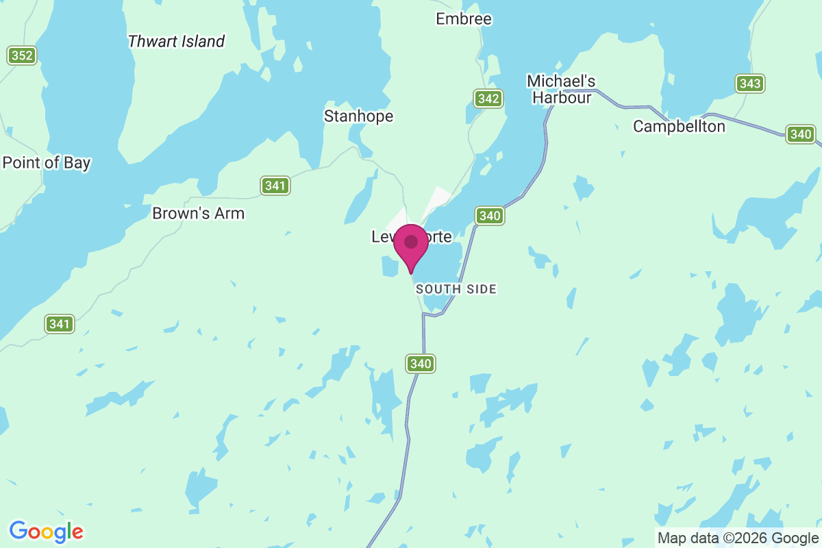 Carte de Lewisporte