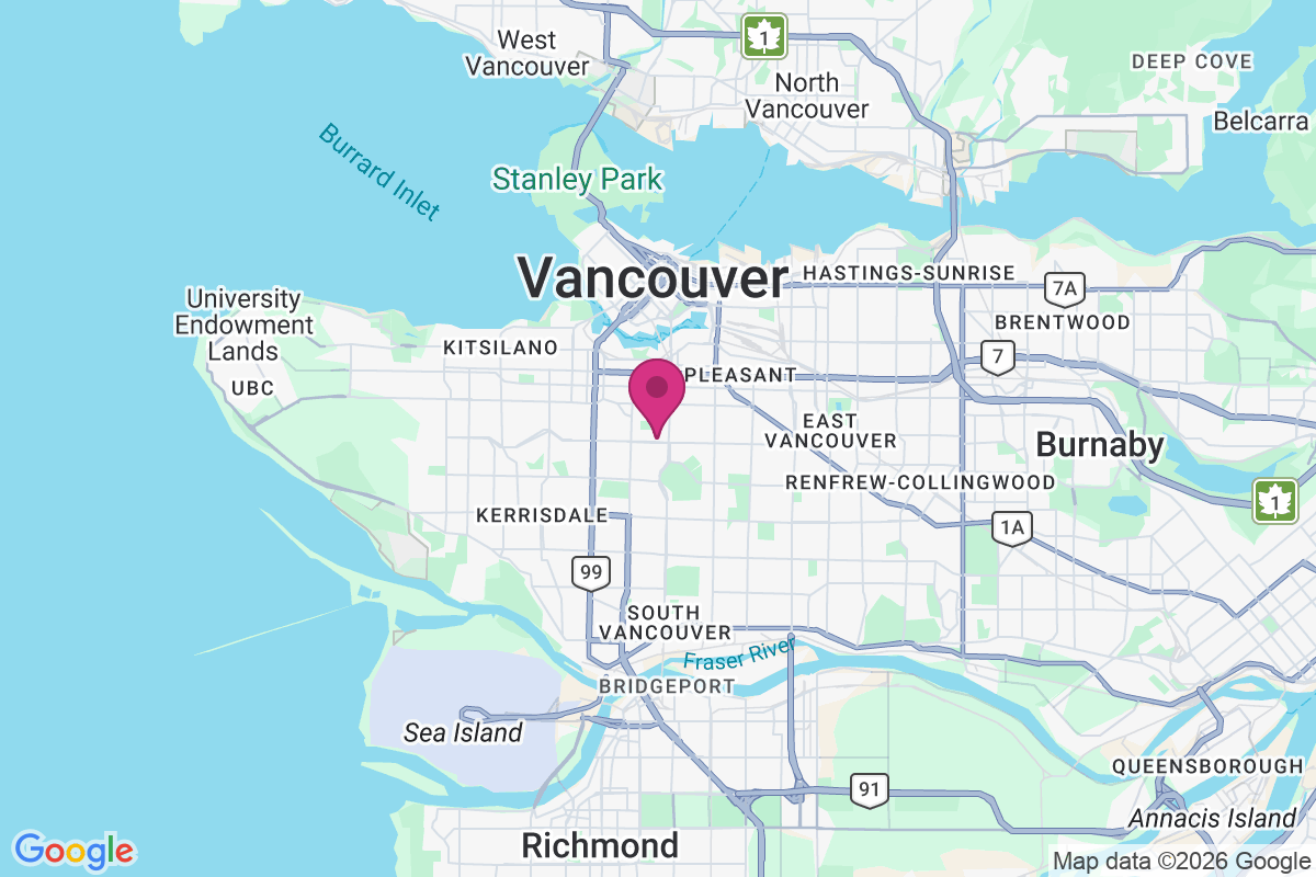 Carte de Vancouver