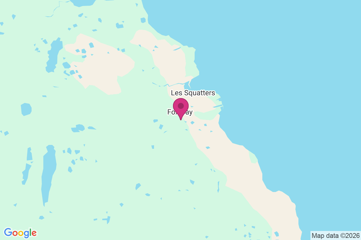 Carte de Fox Bay