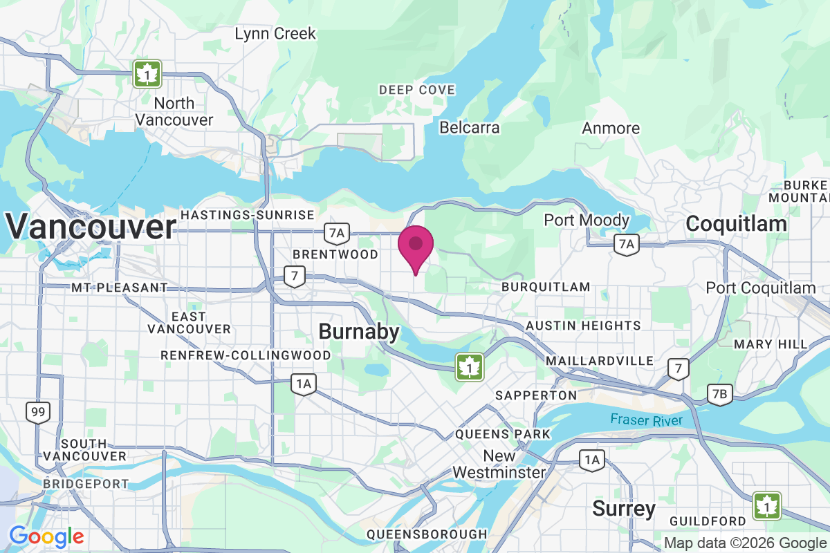 Carte de Burnaby