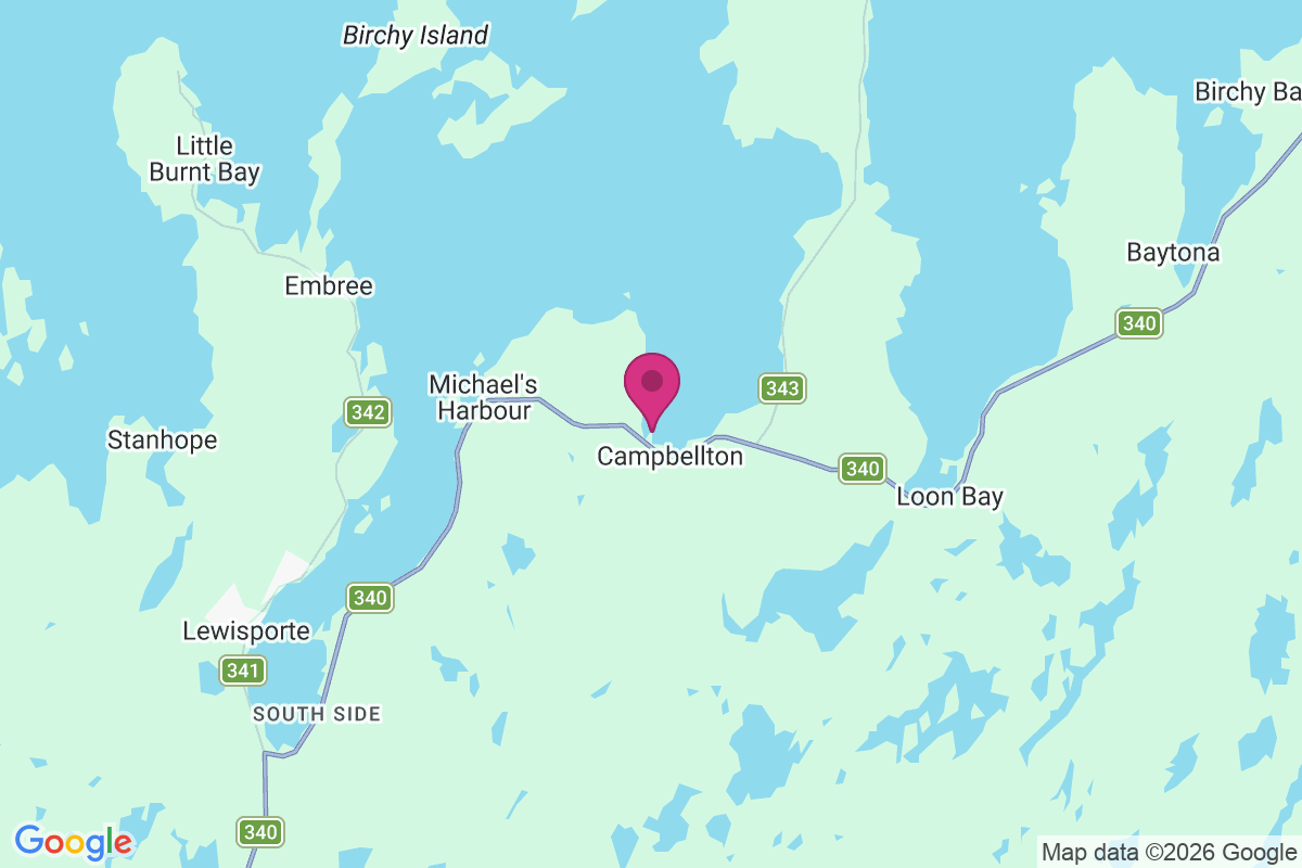 Carte de Campbellton