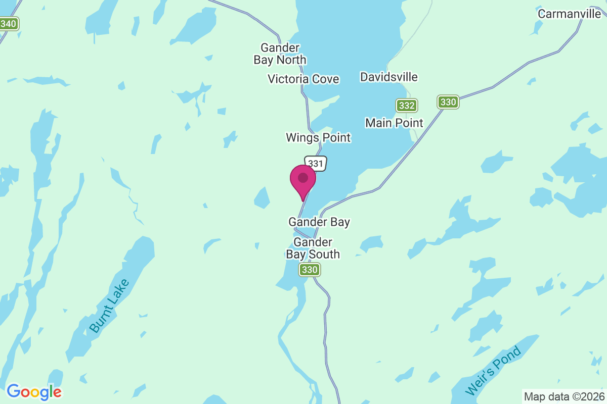 Carte de Rodgers Cove