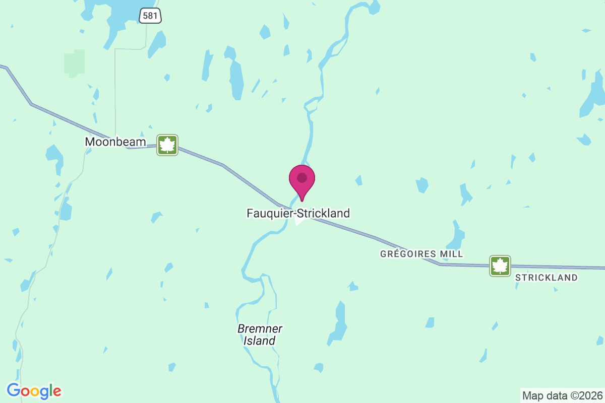 Carte de Fauquier