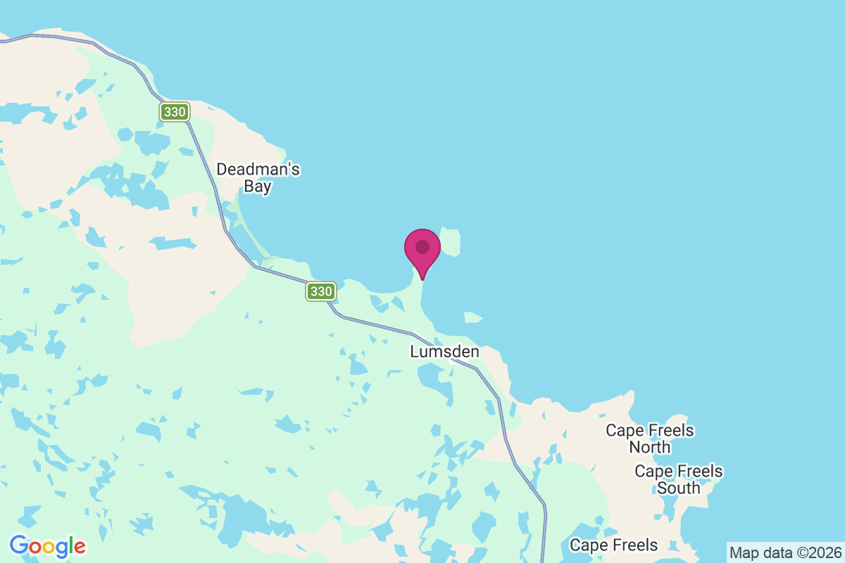 Carte de Cape Freels North