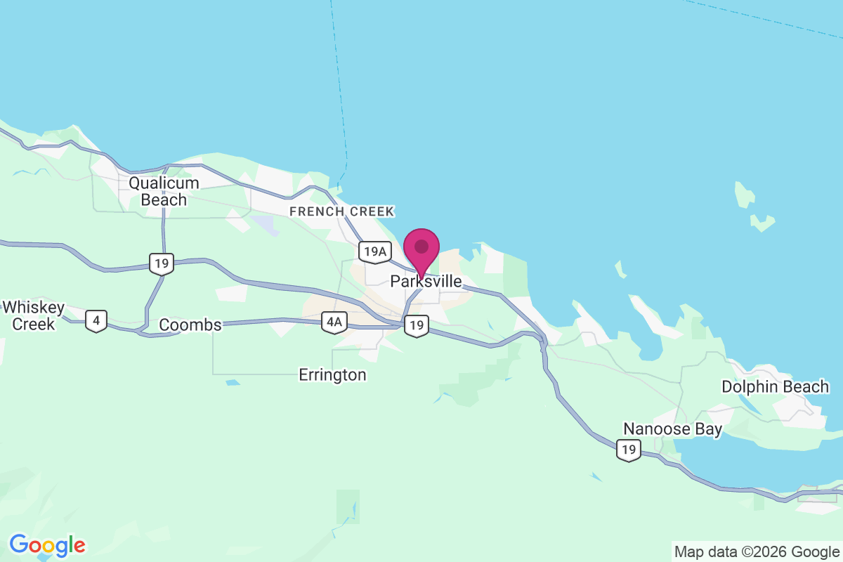 Carte de Parksville