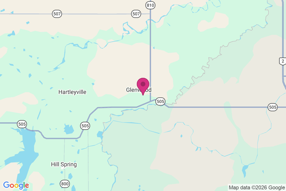 Carte de Glenwoodville