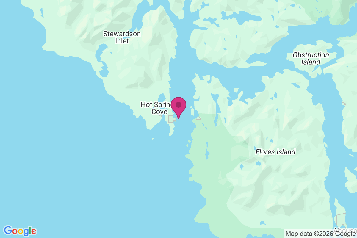 Carte de Sidney Inlet