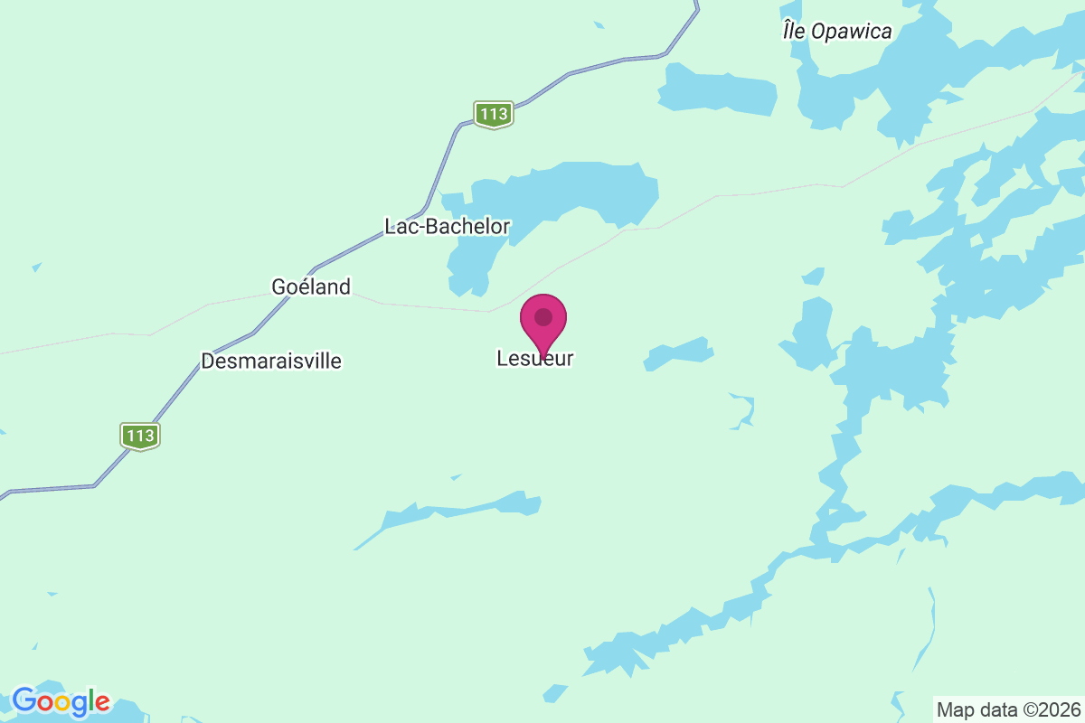 Carte de Lesueur