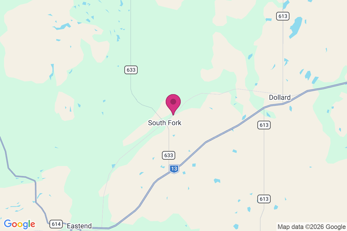 Carte de South Fork