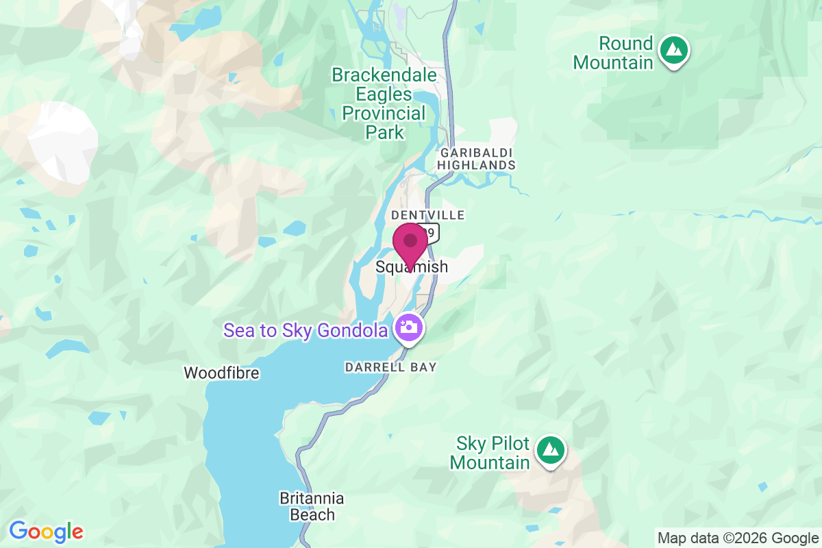 Carte de Squamish
