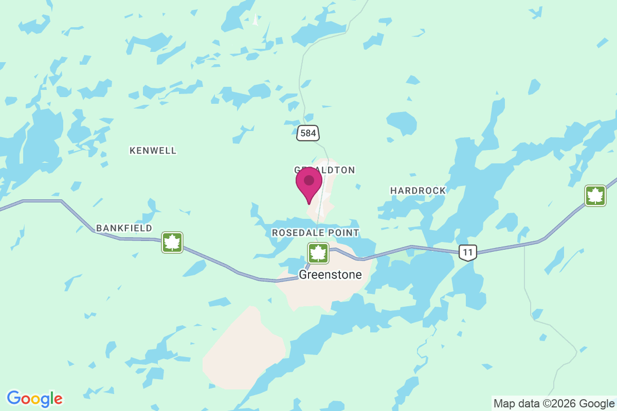 Carte de Geraldton