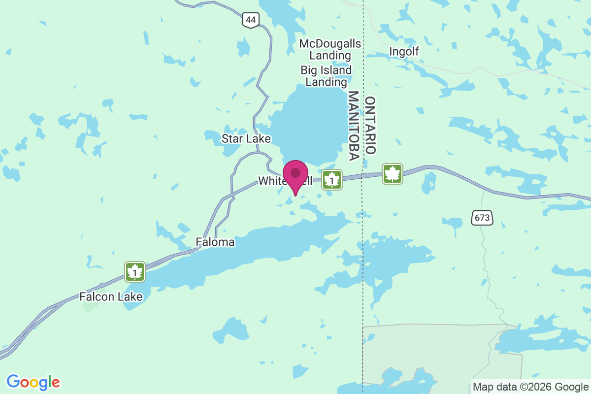 Carte de West Hawk Lake