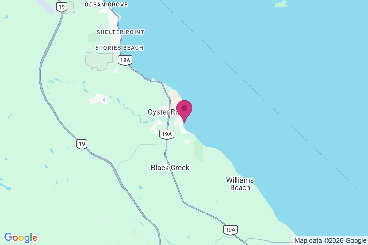 Carte de Oyster Bay