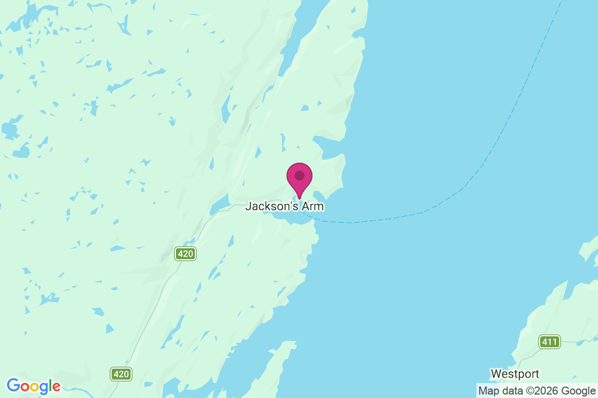 Carte de Jackson's Arm