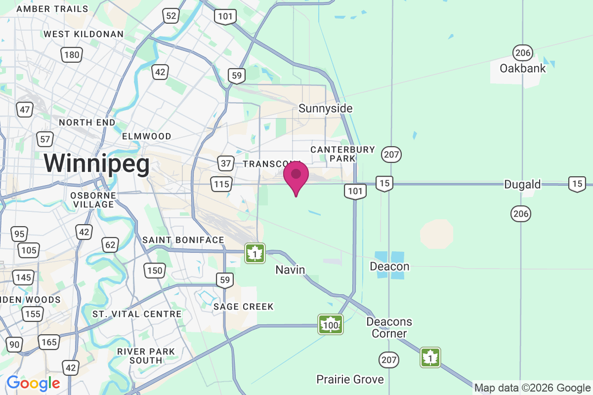 Carte de Transcona