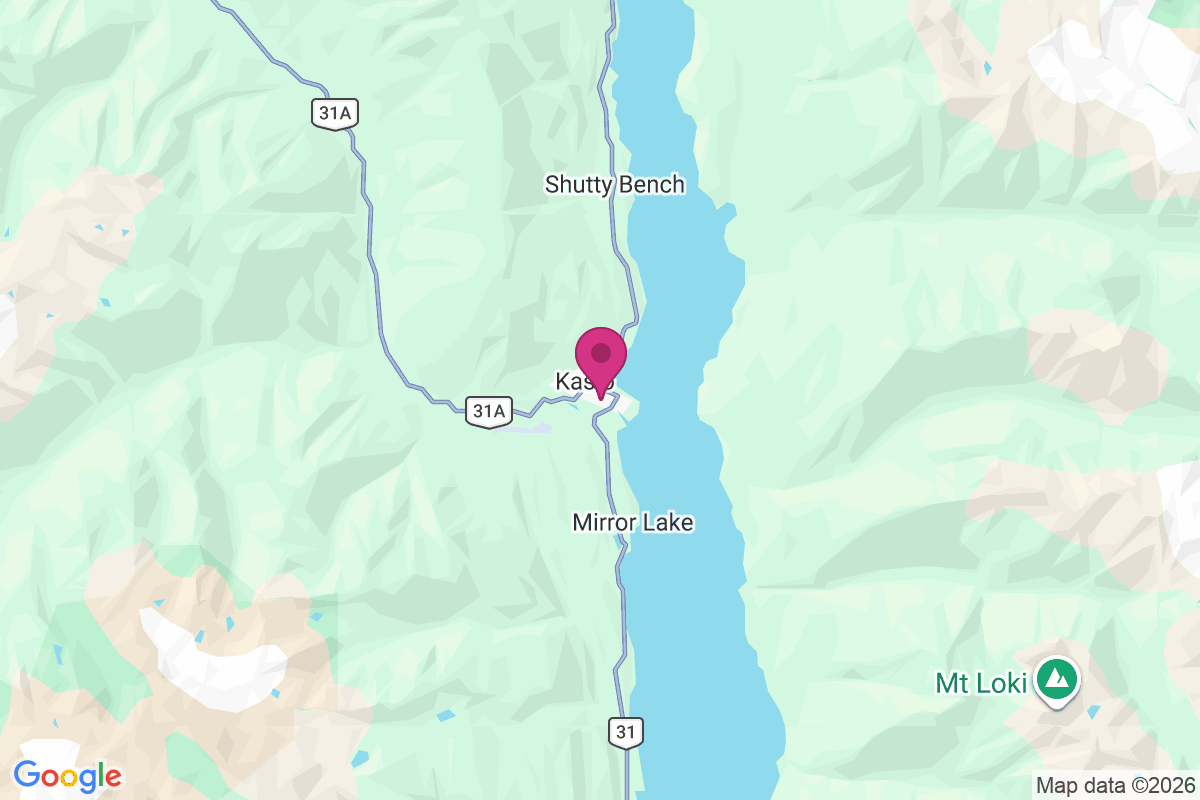 Carte de Kaslo