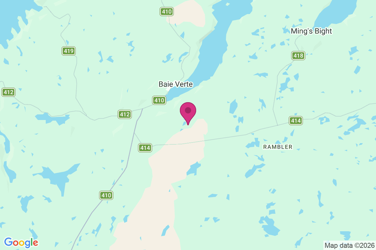 Carte de Baie Verte