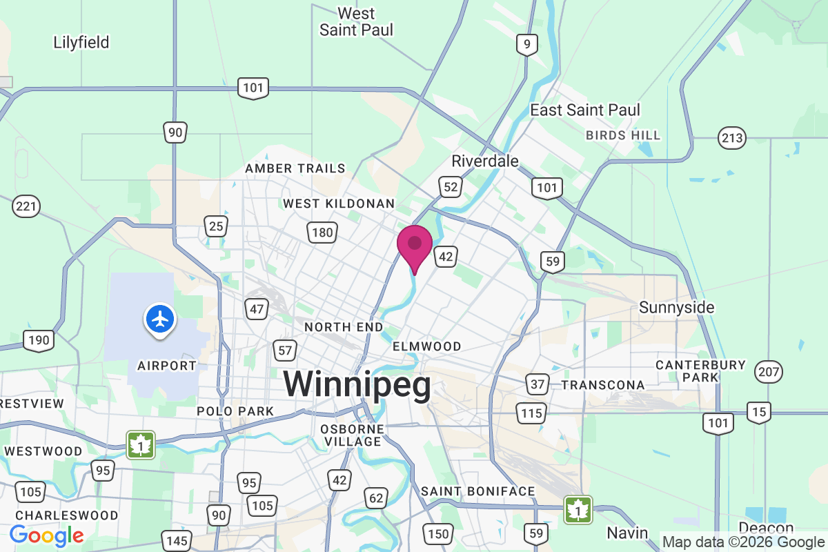 Carte de West Kildonan