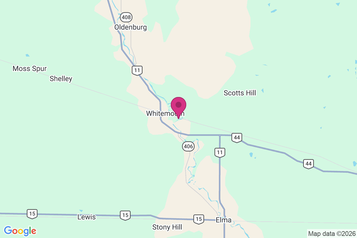 Carte de Whitemouth