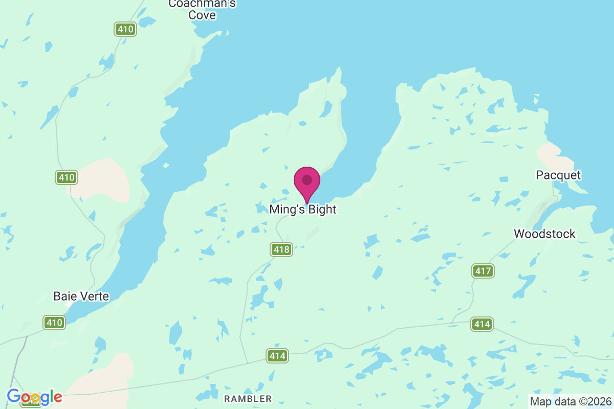 Carte de Ming's Bight