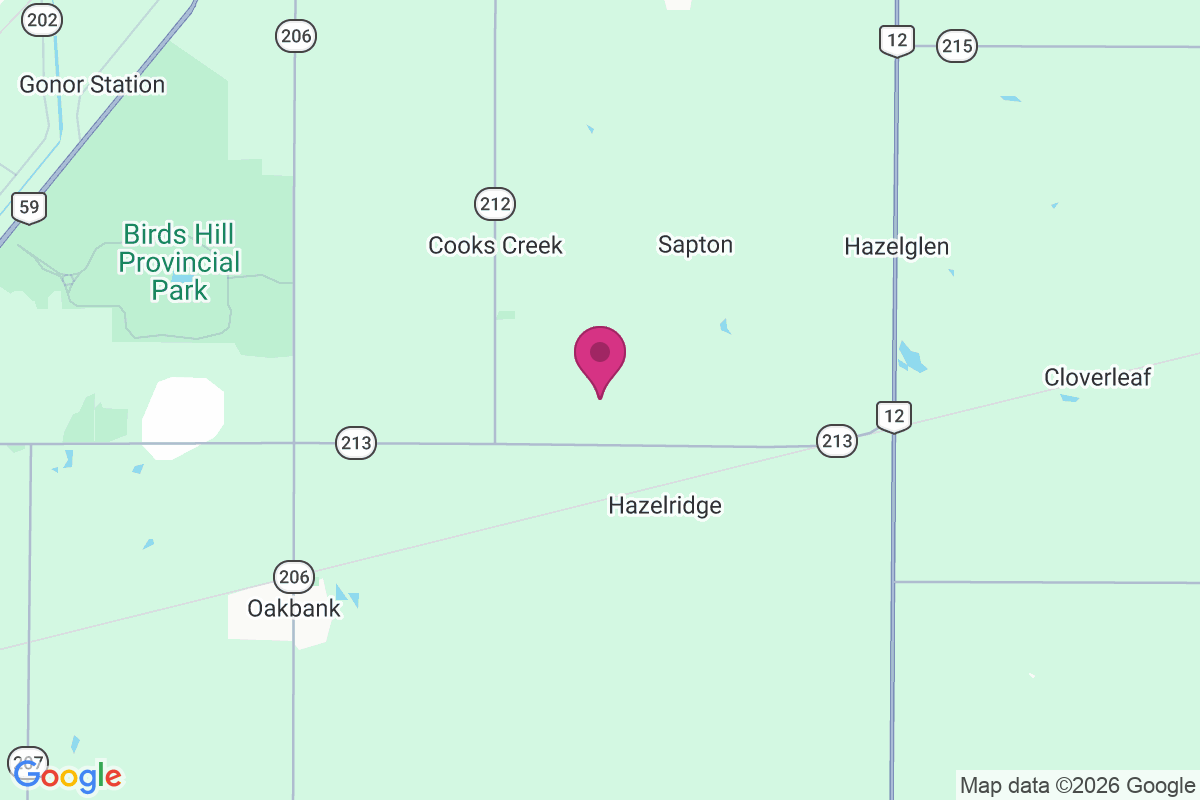 Carte de Hazelridge