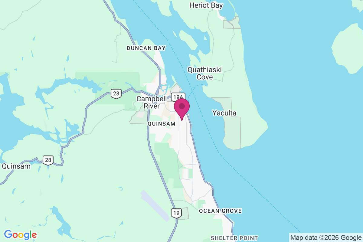 Carte de Campbell River