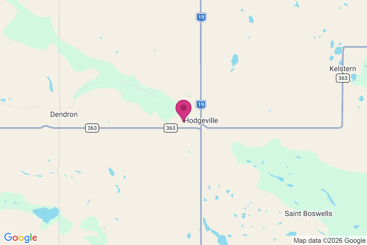Carte de Hodgeville