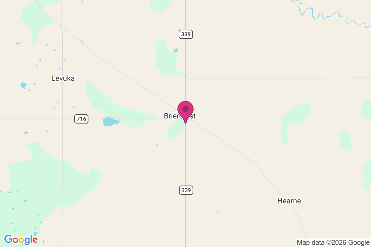 Carte de Briercrest