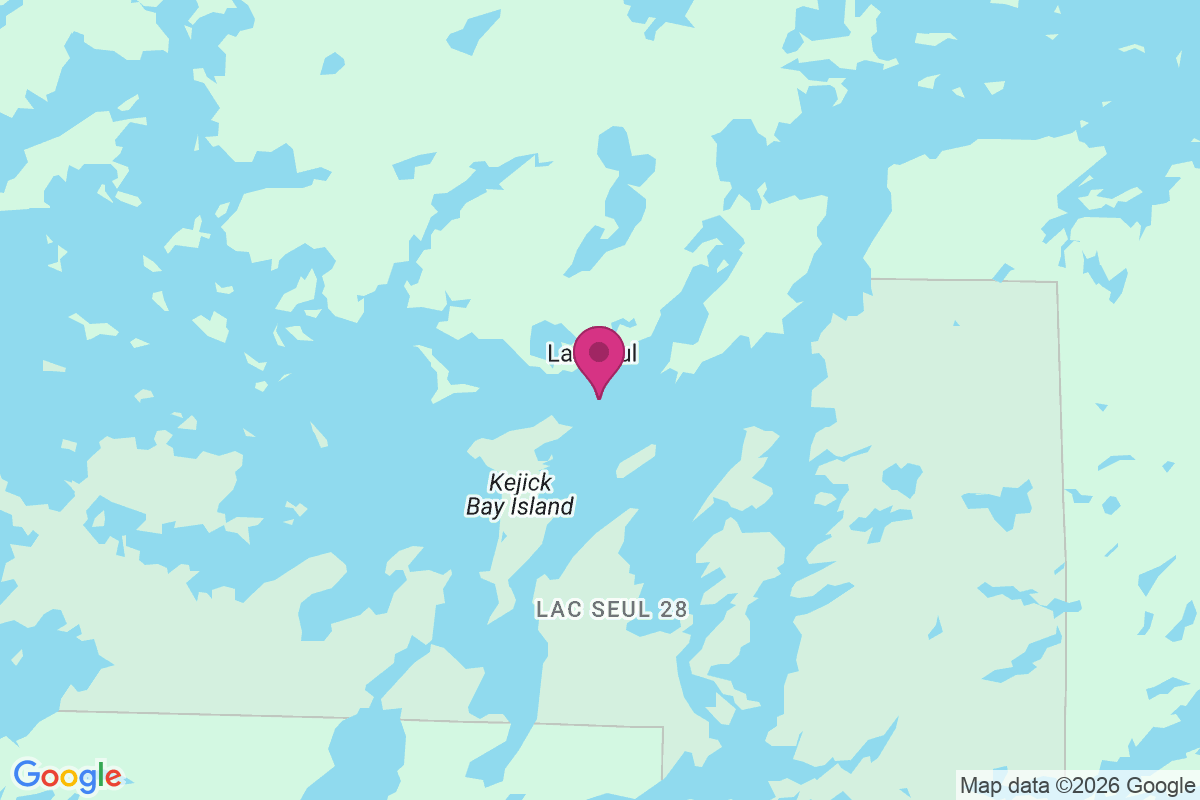 Carte de Lac Seul