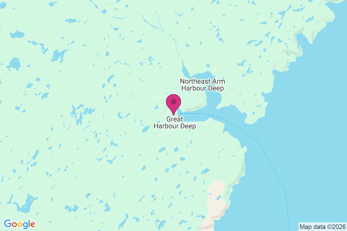 Carte de Great Harbour Deep