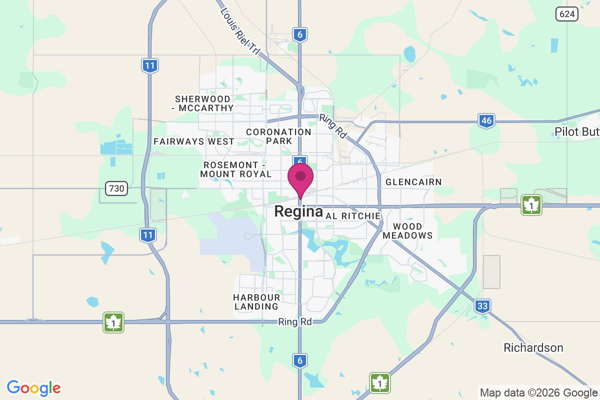 Carte de Regina