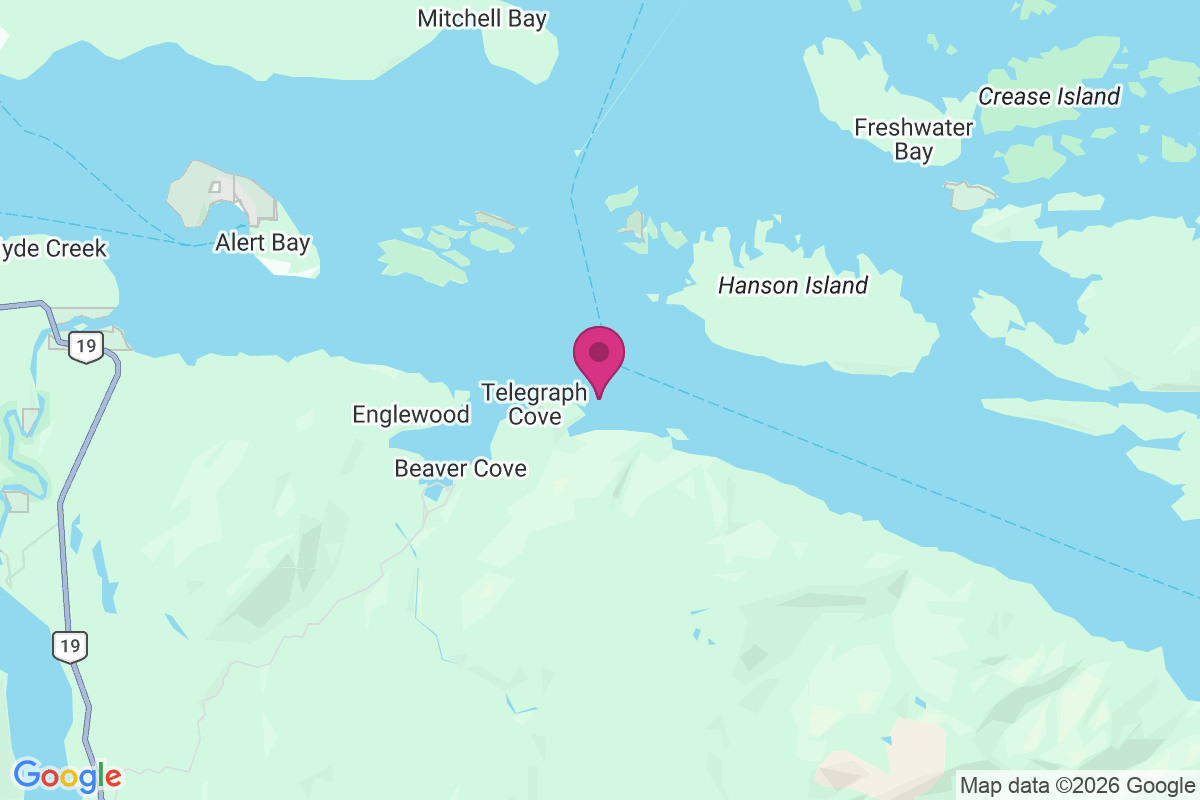 Carte de Telegraph Cove