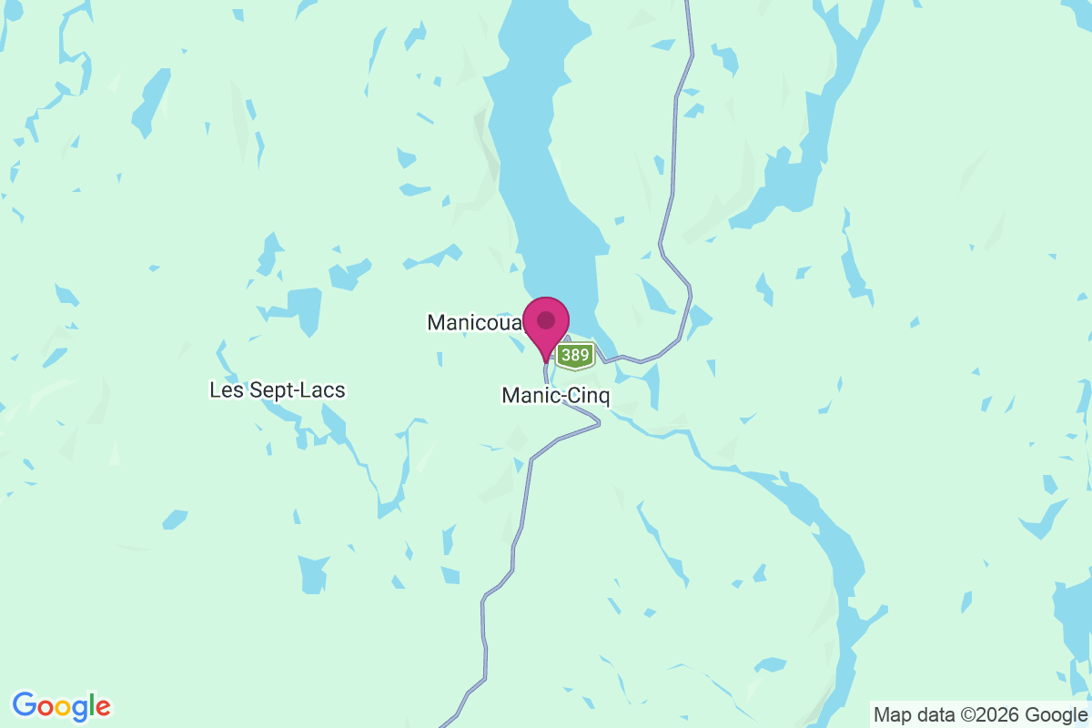 Carte de Manic-Cinq