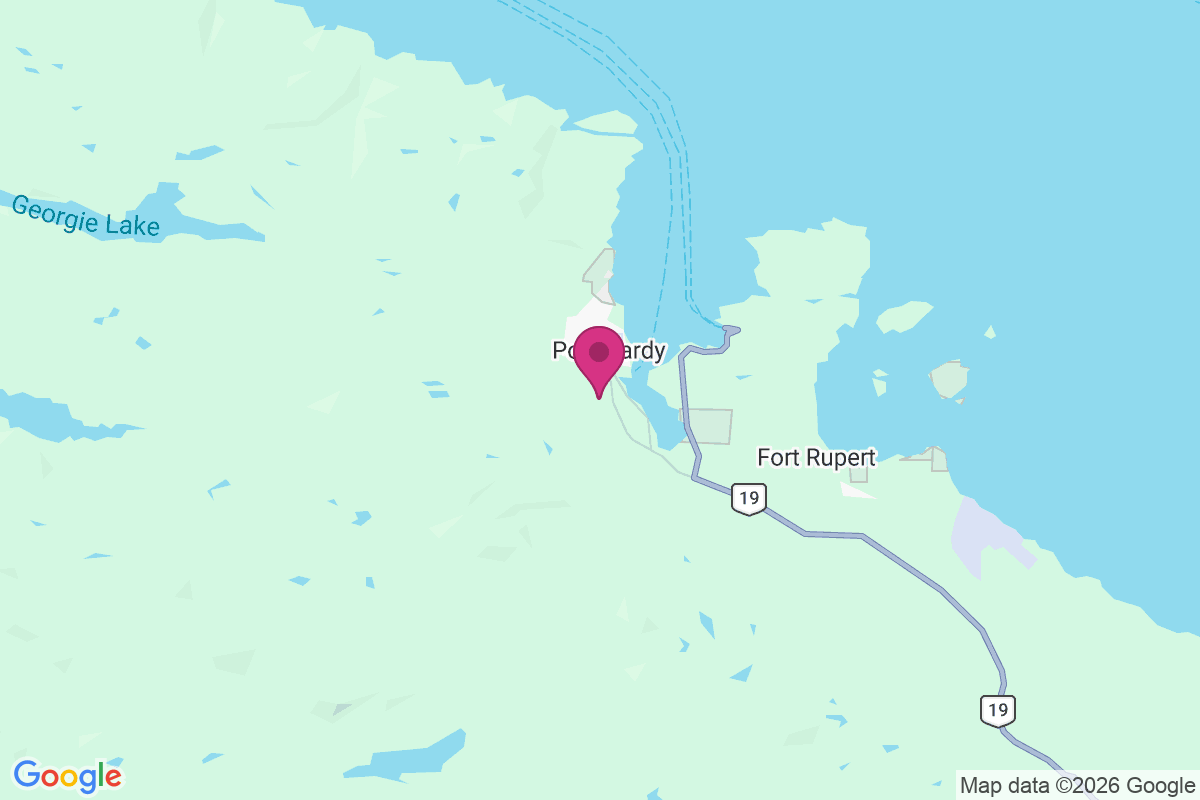 Carte de Port Hardy