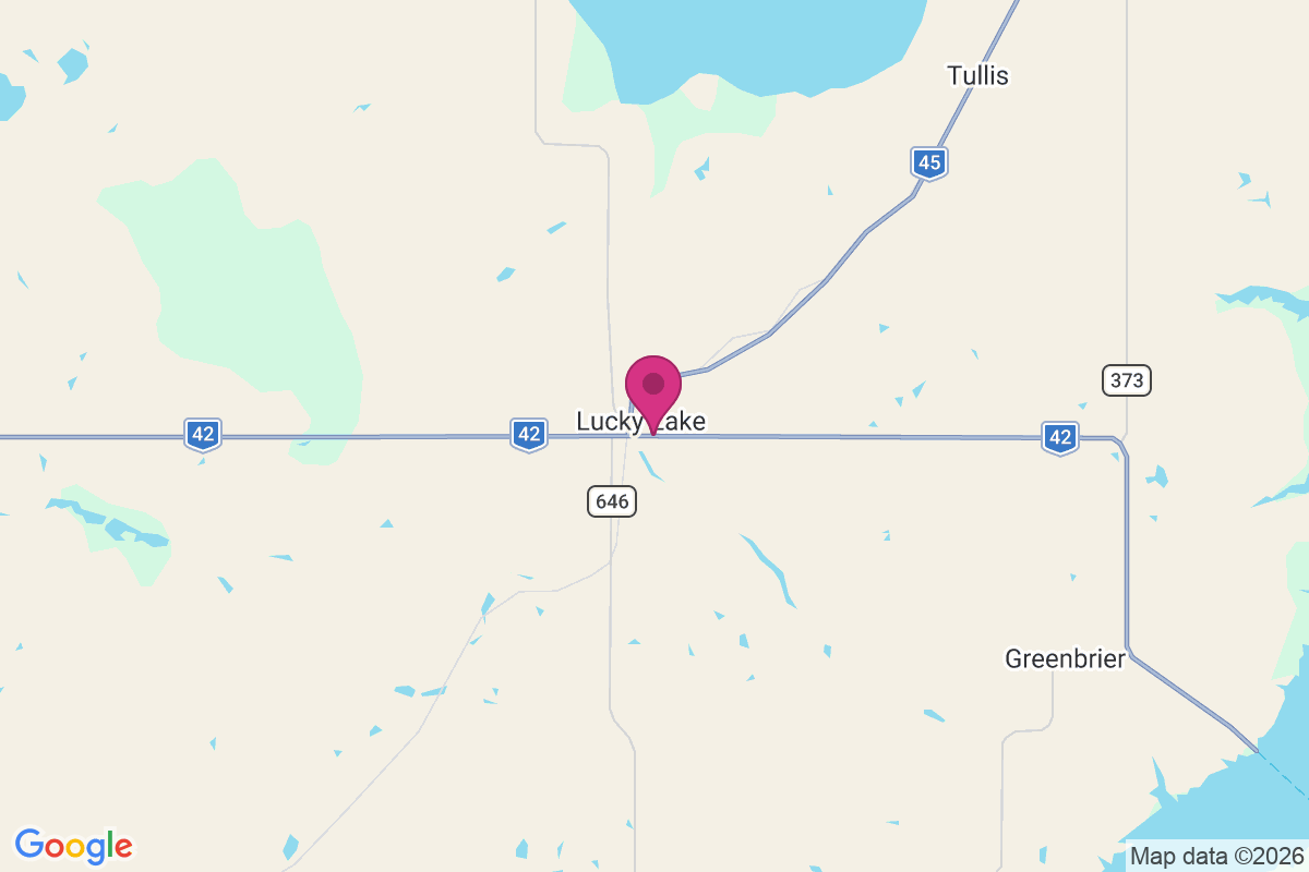 Carte de Lucky Lake