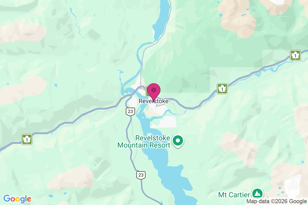 Carte de Revelstoke