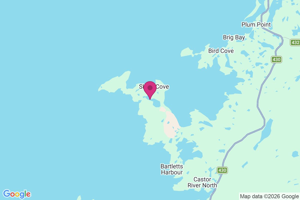 Carte de Shoal Cove