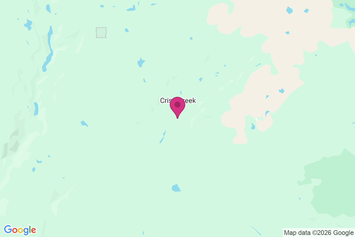 Carte de Criss Creek