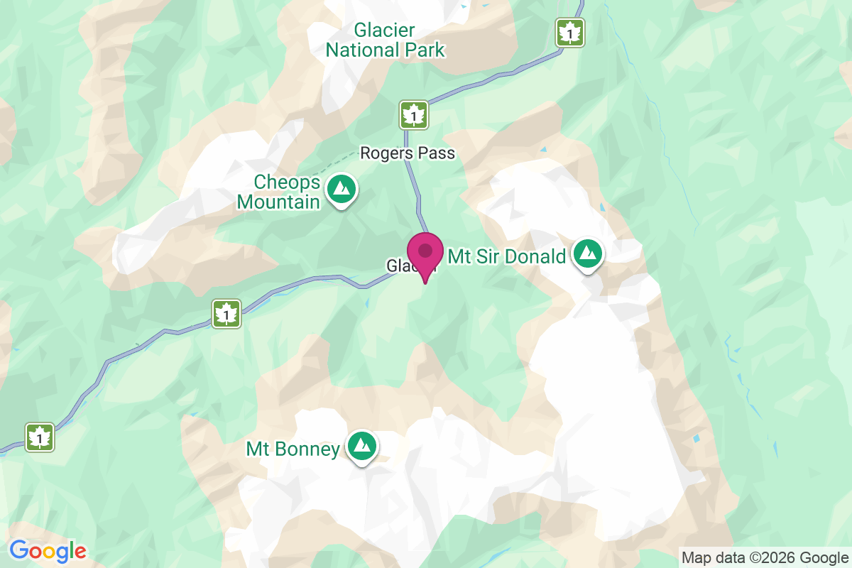 Carte de Glacier