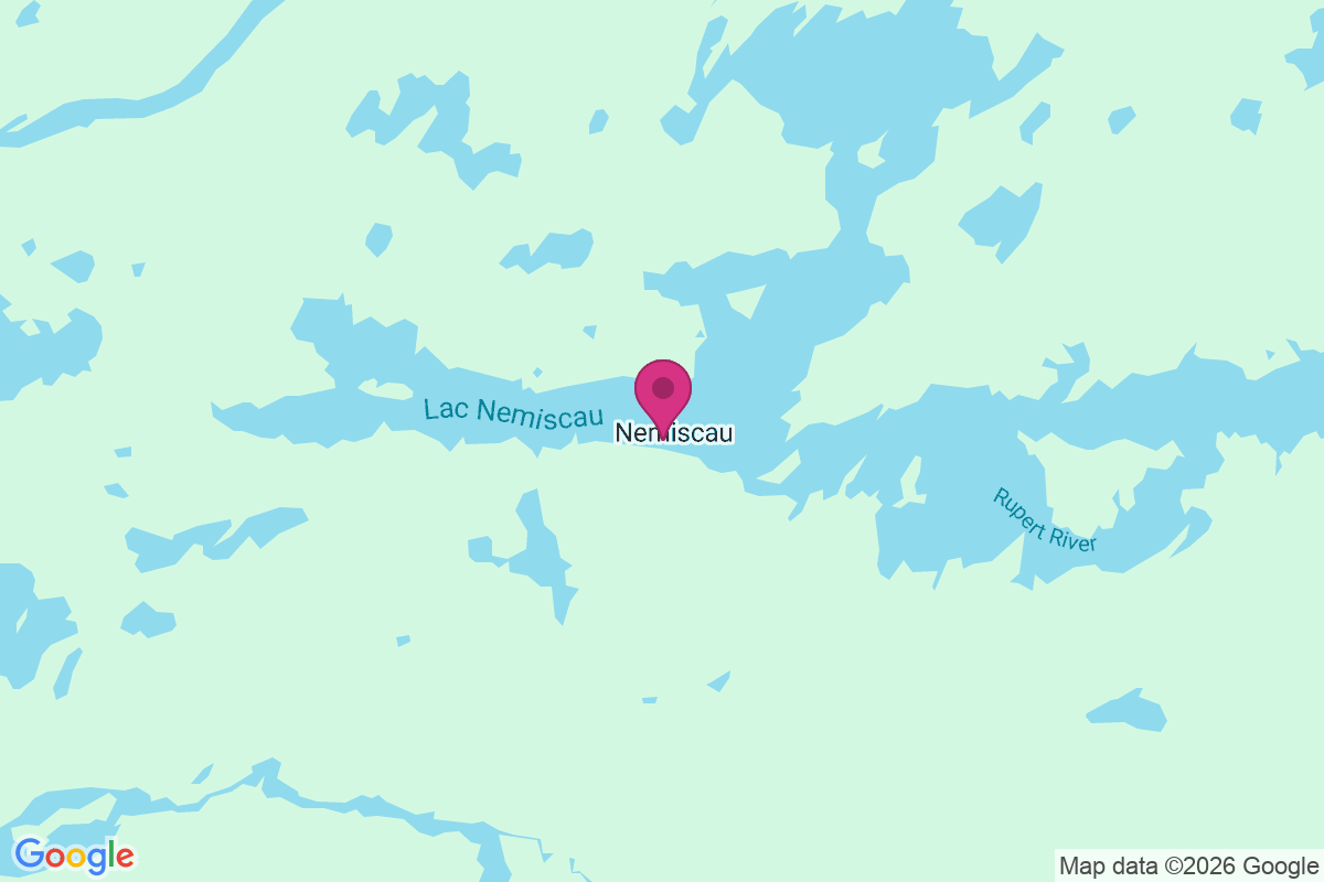 Carte de Némiscau