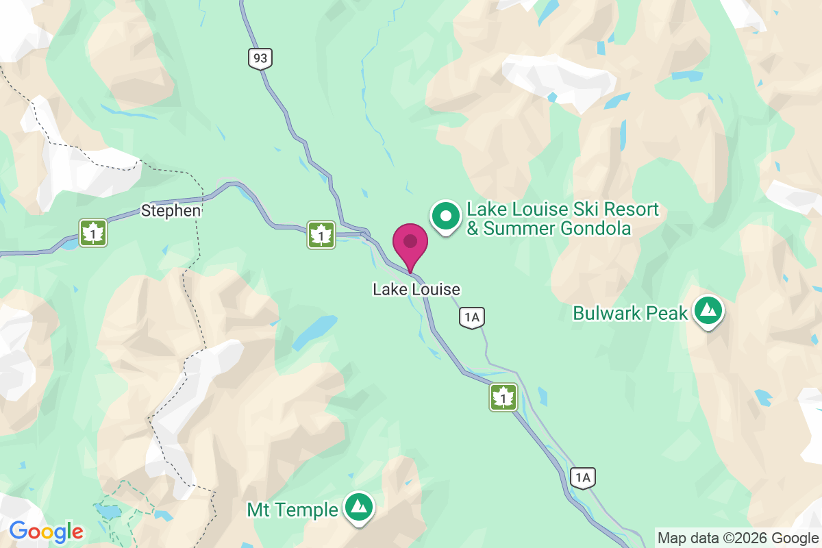 Carte de Lake Louise